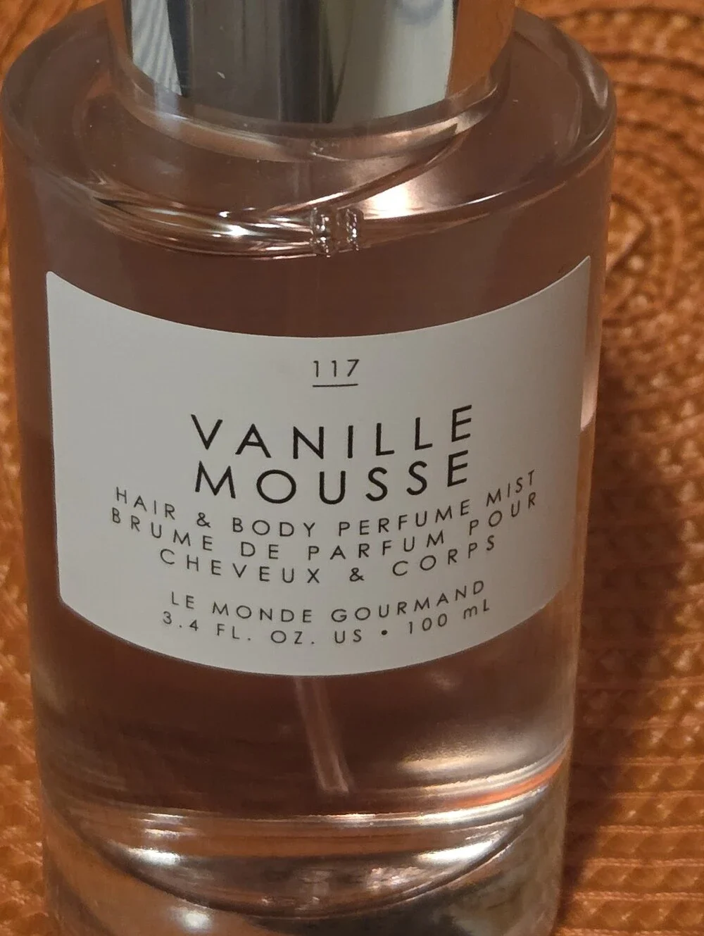 Vanille Mousse Hair & Body Perfume Mist 117 - Picture 3 of 7